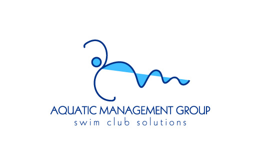 Aquatic Management Group Logo design for light background