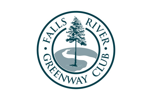 The Greenway Club at Falls River logo design