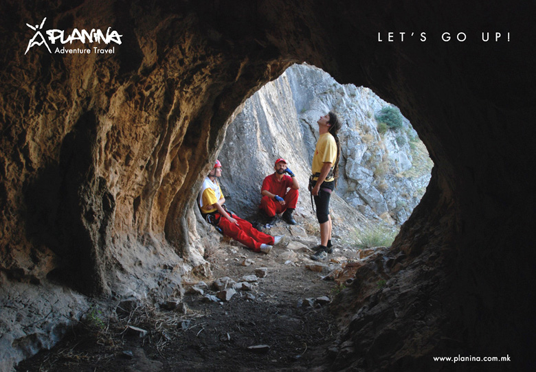 Planina Adventure Travel promotional poster design